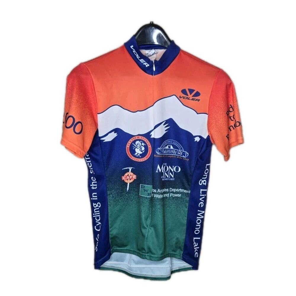 Voler Cycling Jersey Mono Inn Mammoth High Sierra Fall Century Size Medium